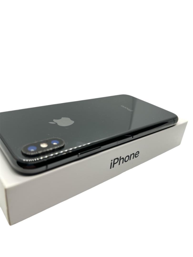iPhoneX　256G　スペースグレイ　バッテリー100%