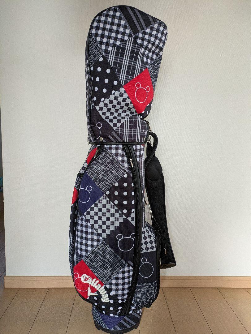 極美品 Callaway キャディバッグ 希少ベア柄 チェック柄 極美品 Callaway キャディバッグ 希少ベア柄 チェック柄