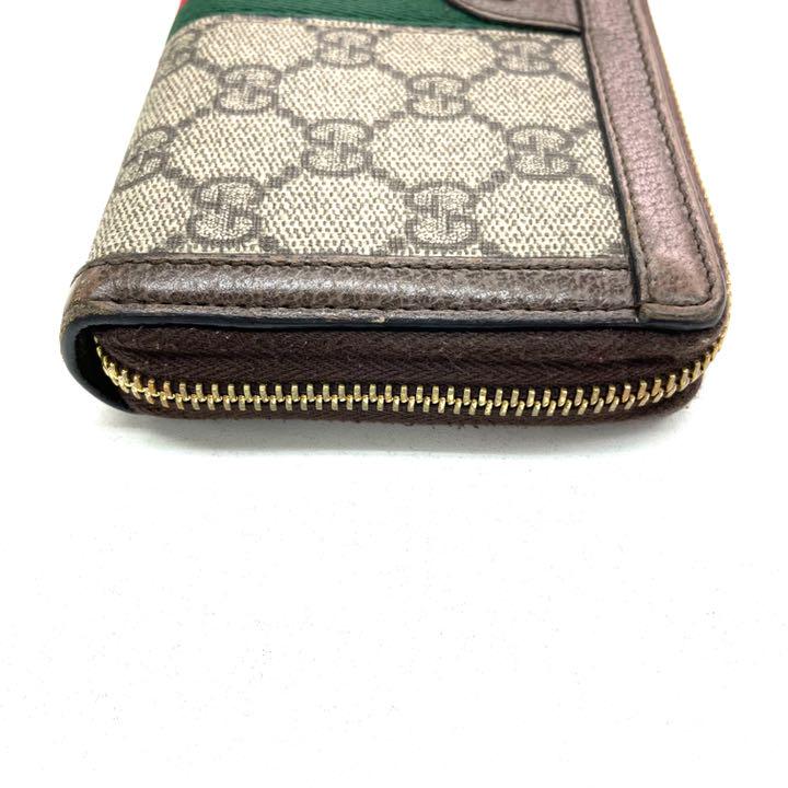 50%割引ブラウン系話題の行列 ❤️ 美品 GUCCI GGマーモント オフィ 純正お買い得 GUCCI 美品 ❤️ GGキャンバス ❤️ 鑑定済み 正規品 長財布 長財布