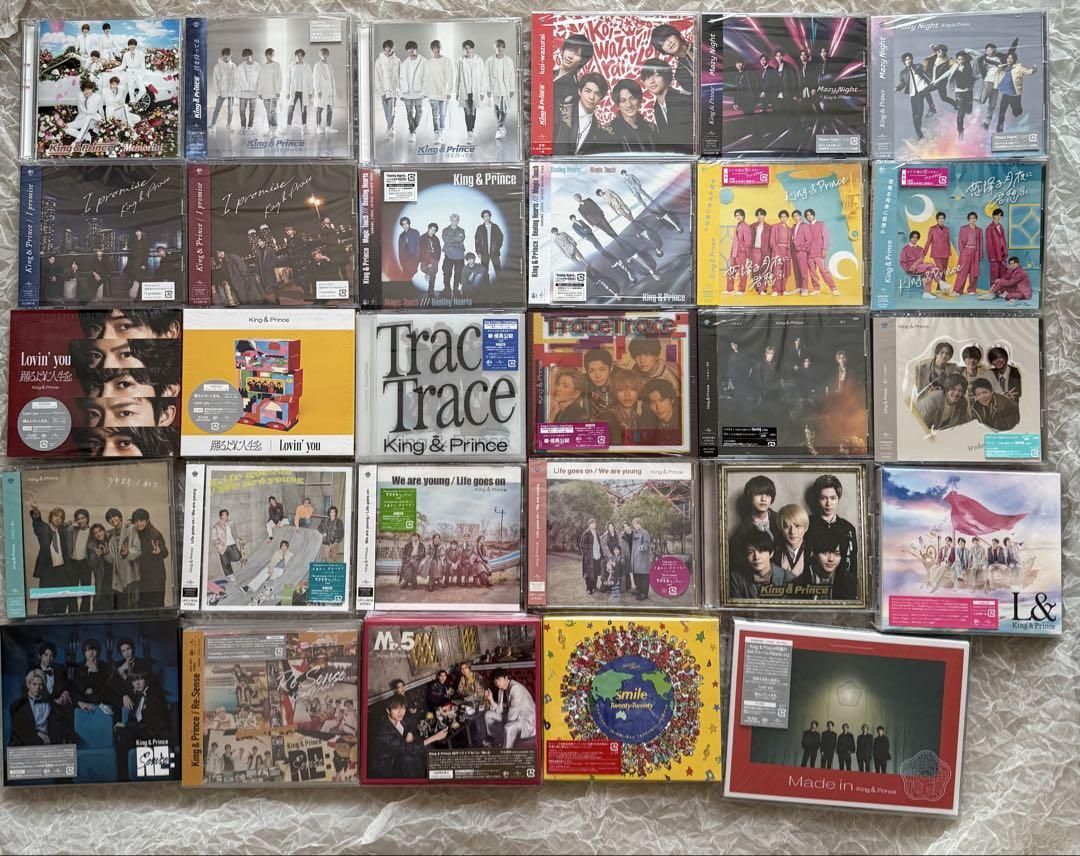 King & Prince CD DVD アルバム　セット　まとめ売り　キンプリ King & Prince キンプリ CD DVD アルバム まとめ売り - メルカリ
