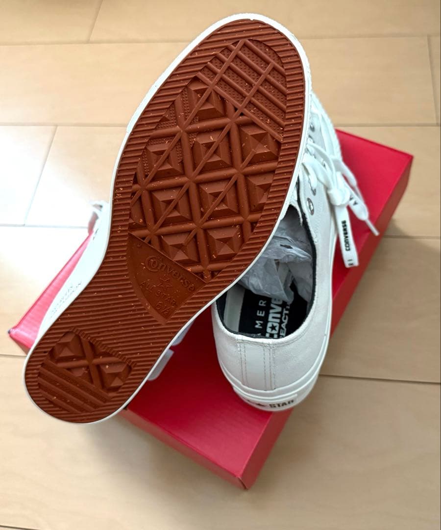 新品＊未使用　AMERI コンバースコラボ スニーカー ホワイト25