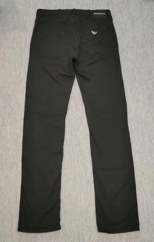 EMPORIO ARMANI ブラックパンツ スリムフィット EMPORIO ARMANI (エンポリオアルマーニ) ジップフライ ブラック