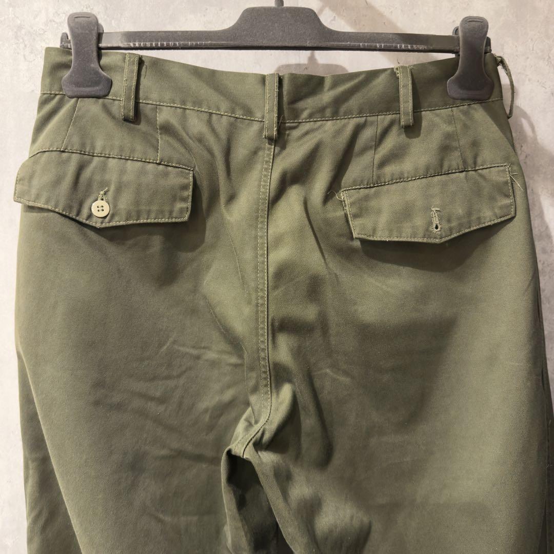 VINTAGE ITALY軍　YMCLKYパラシュート　カーゴ　パンツ