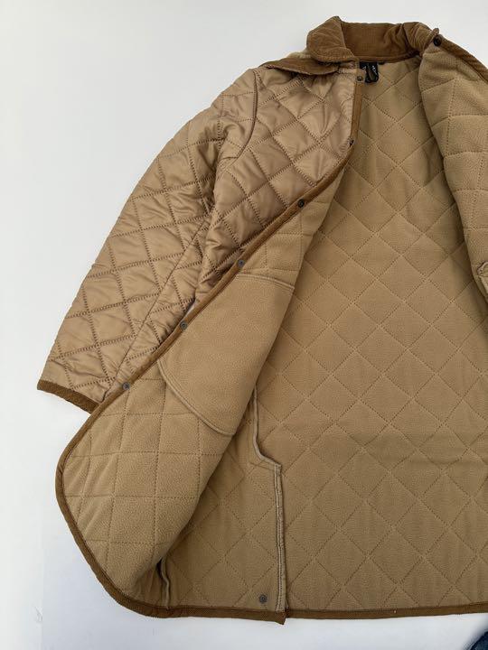 新品 スモックショップ ベージュ ロングコート M