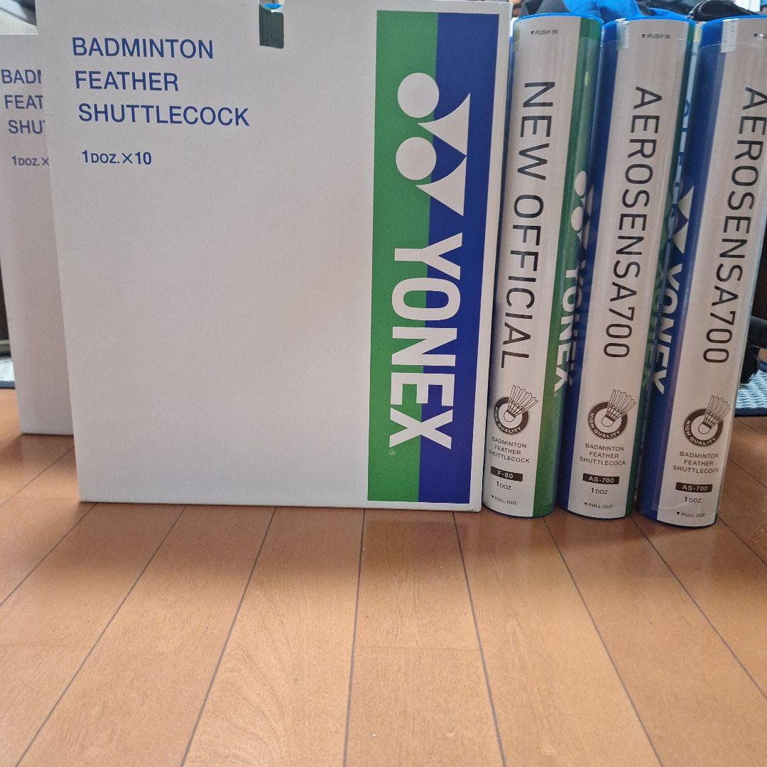 中古シャトル エアロセンサ 430球+α バドミントン YONEX