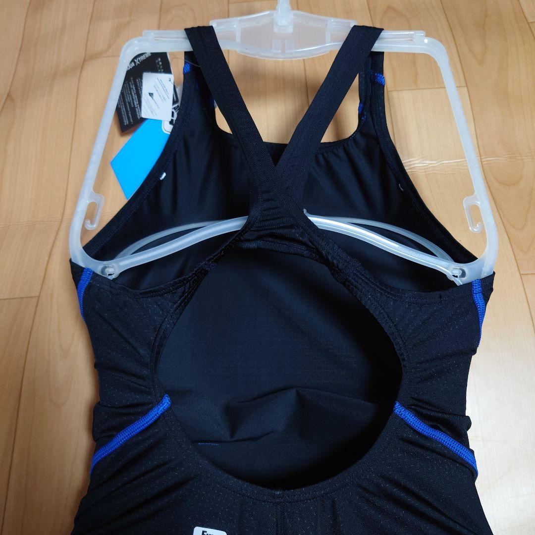 XOサイズ 新品未使用 arenaスポーツ用水着 黒/青 ハイカット レディース XOサイズ 新品未使用 arenaスポーツ用水着 黒/青 ハイカット