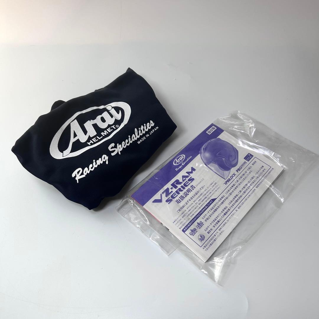 ★23年製 Arai VZ-Ram スノードーム ジェットヘルメット Lサイズ