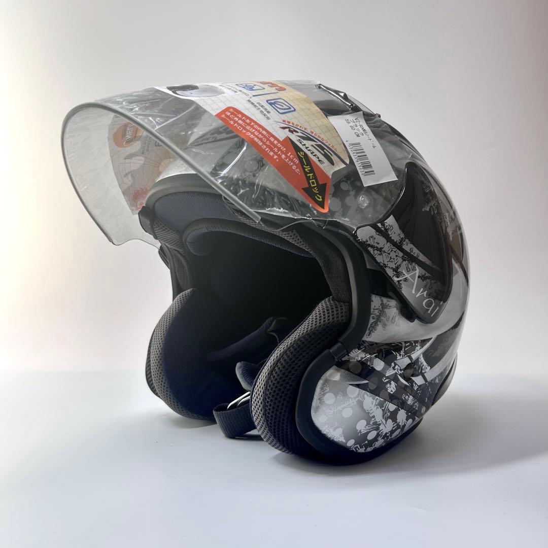 ★23年製 Arai VZ-Ram スノードーム ジェットヘルメット Lサイズ