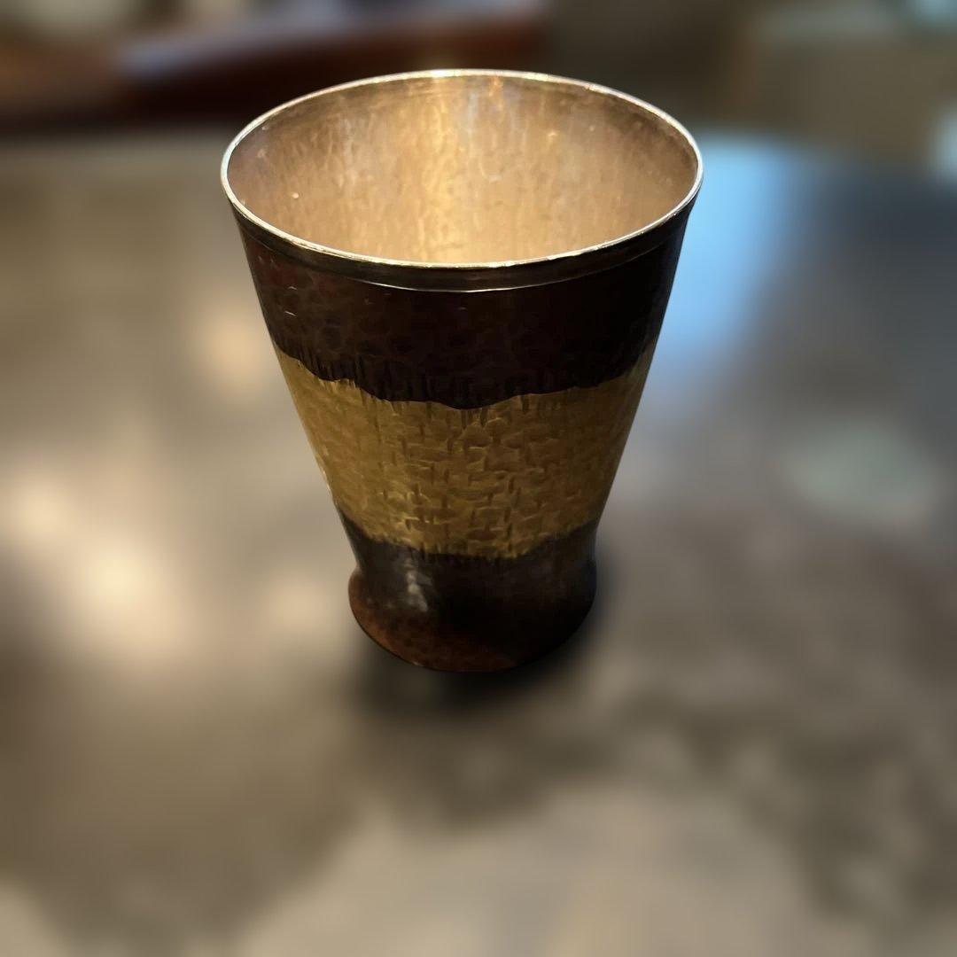 玉川堂 人間国宝玉川宣夫作 純銀カップ♥に近い