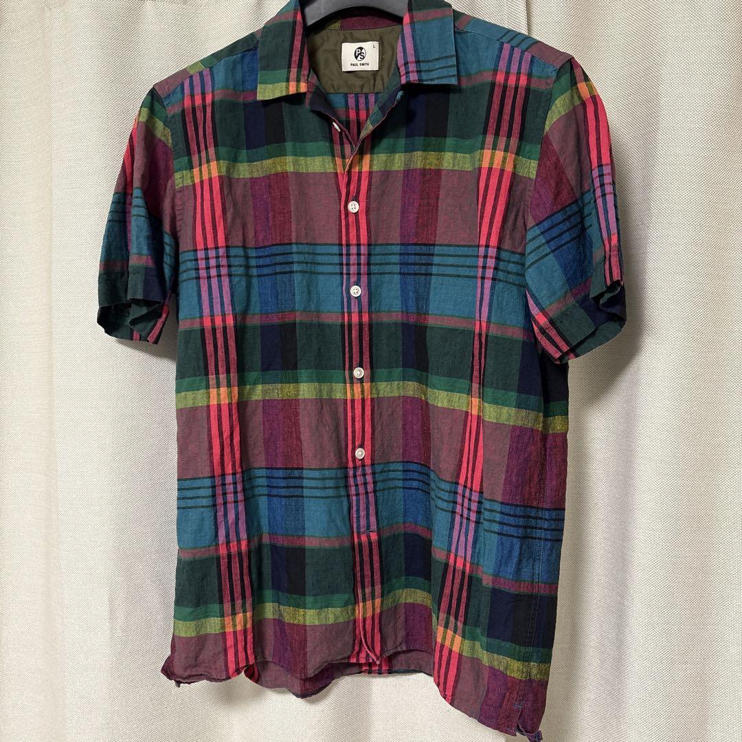 （美品）Paul Smith ポールスミス　半袖シャツ