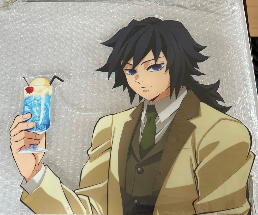 鬼滅の刃 冨岡義勇 アクリルパネル 純喫茶 純喫茶 グッズ