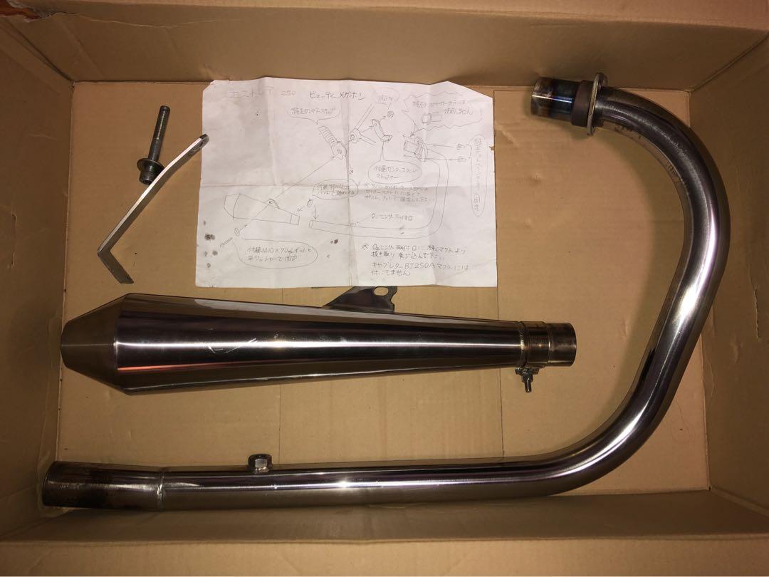 RSヨコタ ビューティーメガホンマフラー fi インジェクション車
