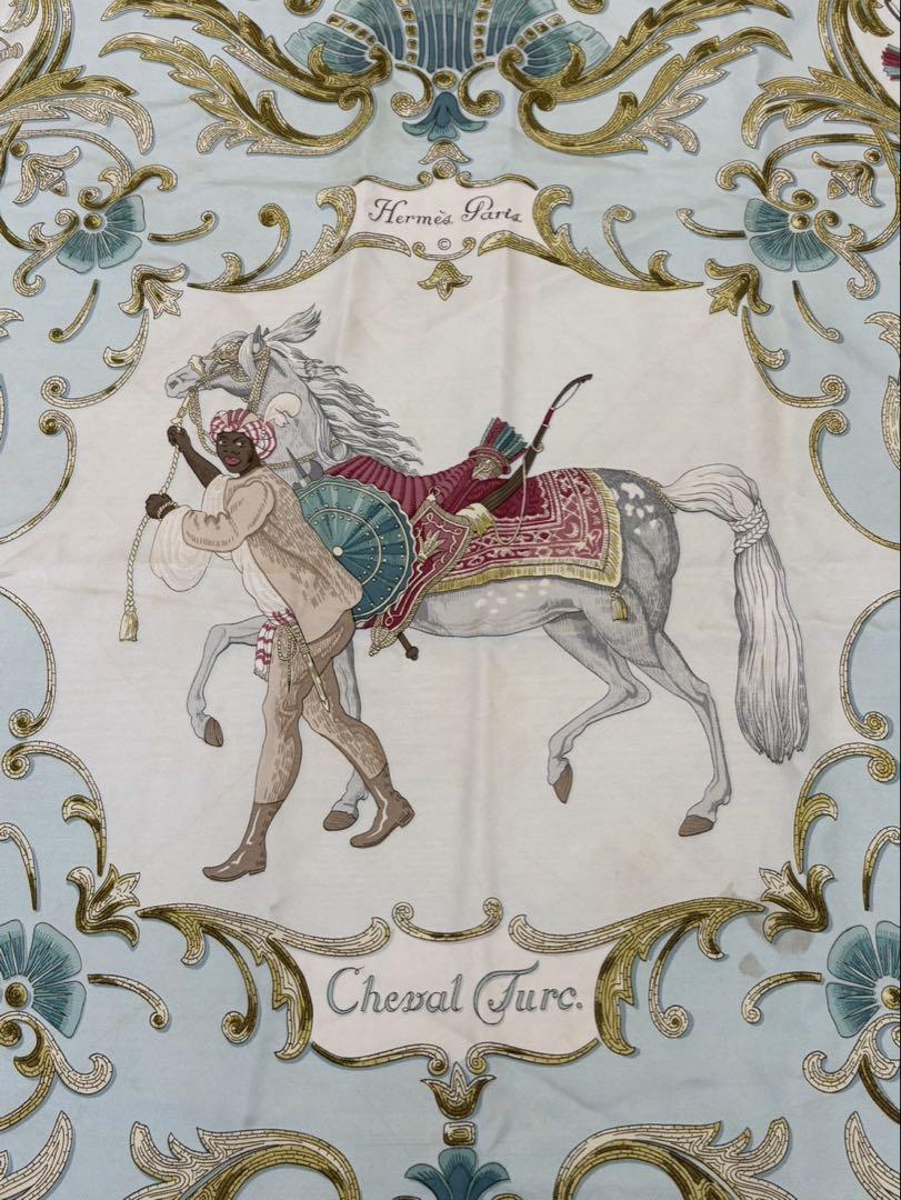 Hermès Paris Cheval Turc スカーフ