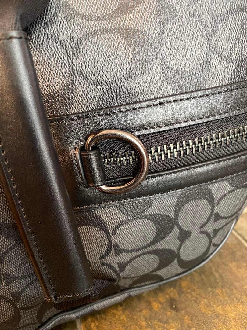 【1回のみ使用】COACH シグネチャー ボストンバッグ 大容量 トラベル仕様 【1回のみ使用】COACH シグネチャー ボストンバッグ 大容量 トラベル仕様