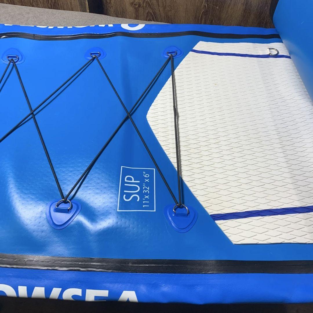 I285\" 現状品 WOWSEA Trophy T1 SUP パドルボード 青