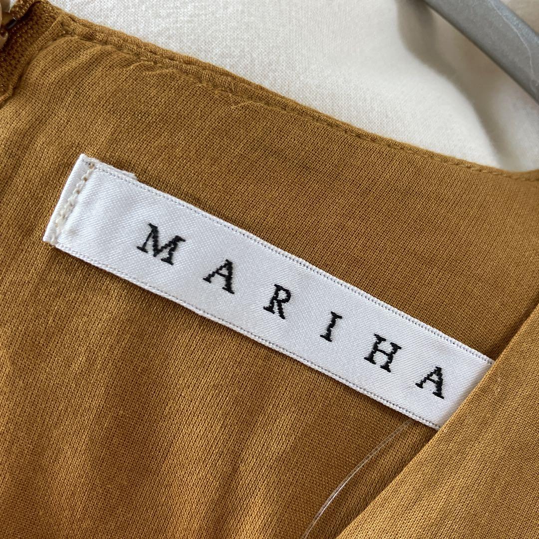 マリハ MARIHA 星影のドレス マスタードイエロー