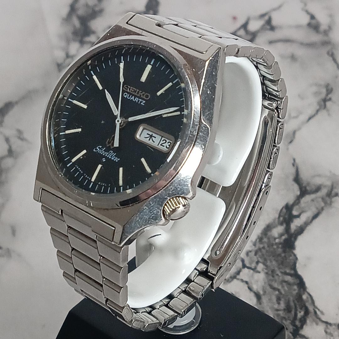 SEIKO セイコー クォーツ シルバーウェーブ 7546-8340