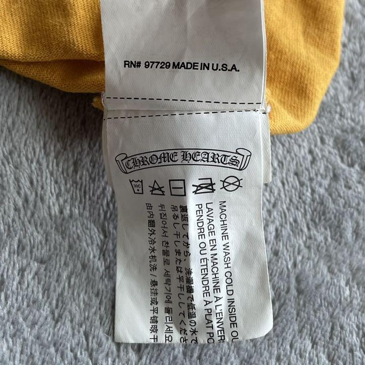イエロー系,XS(SS)グランドセールCHROME HEARTS クロムハーツ プリント ...