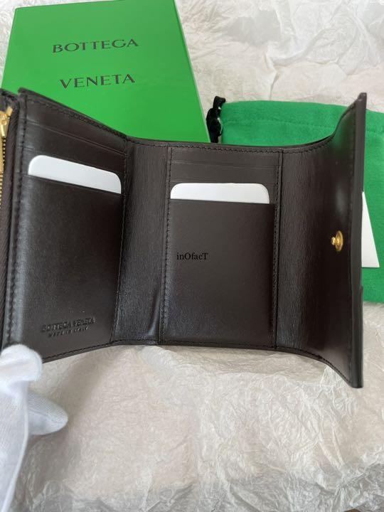 新品正規品 BOTTEGA VENETA 三つ折り ファスナーウォレット 財布 新品正規品 BOTTEGA VENETA 三つ折り ファスナーウォレット 財布
