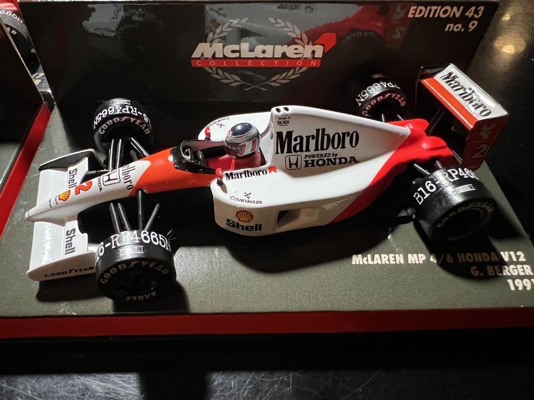 1/43 ミニチャンプス マクラーレン マルボロ仕様 ベルガー