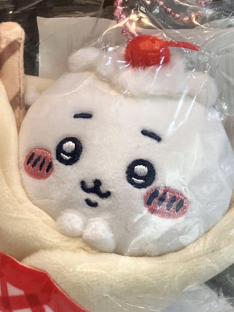 ちいかわクレープくじ　C賞 マスコット　うさぎ ＆ ちいかわ 2点セット