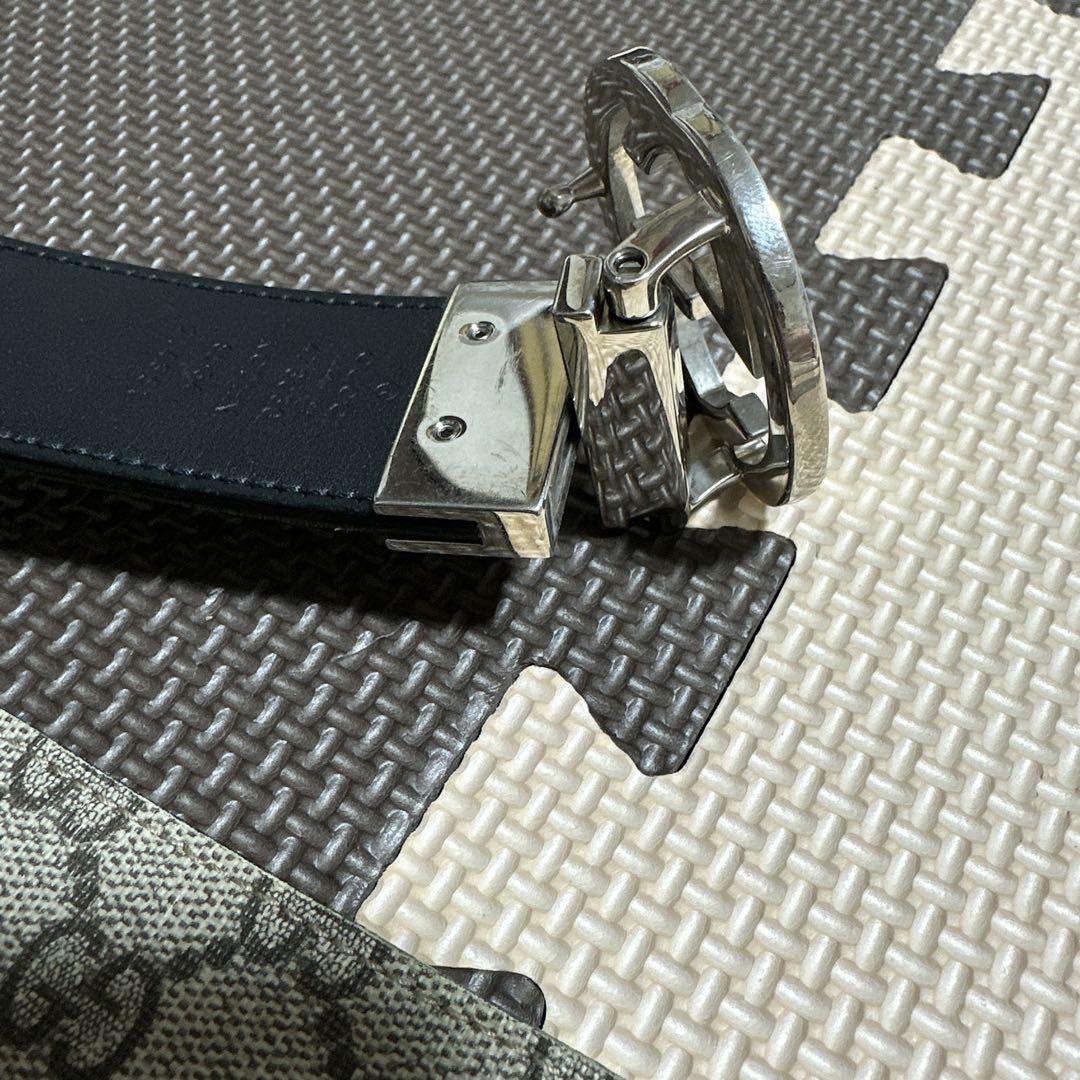 GUCCIベルト リバーシブル