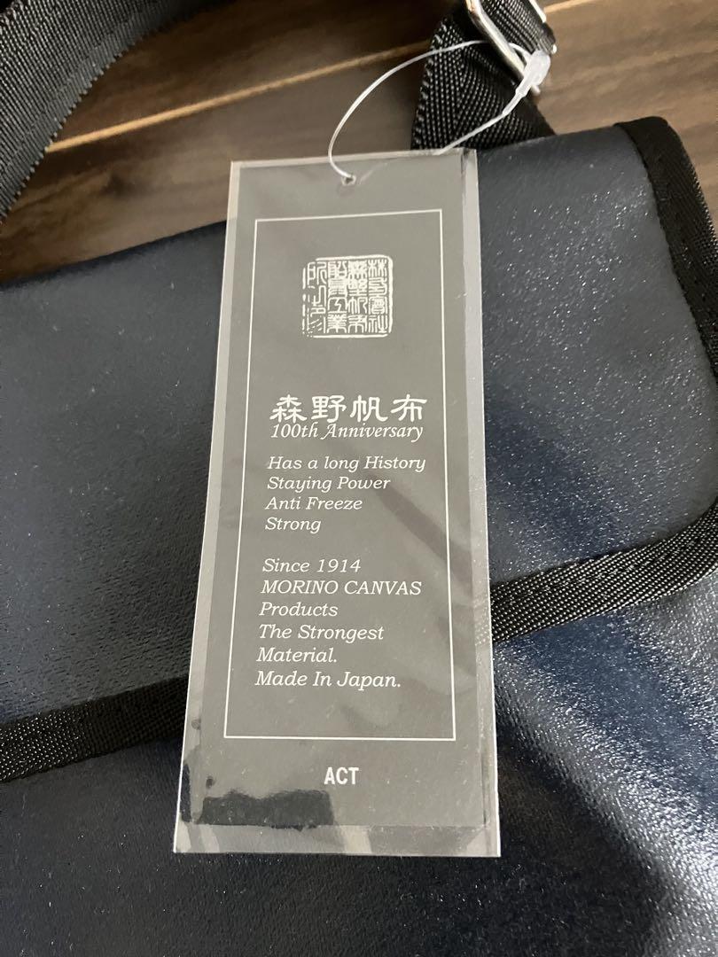 新品未使用　森野帆布　サコッシュ　ショルダーバッグネイビー
