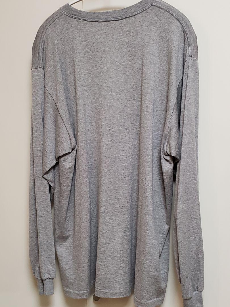 トップス AULAREE LUSTER PLAITING L/S TEE TOP GRAY