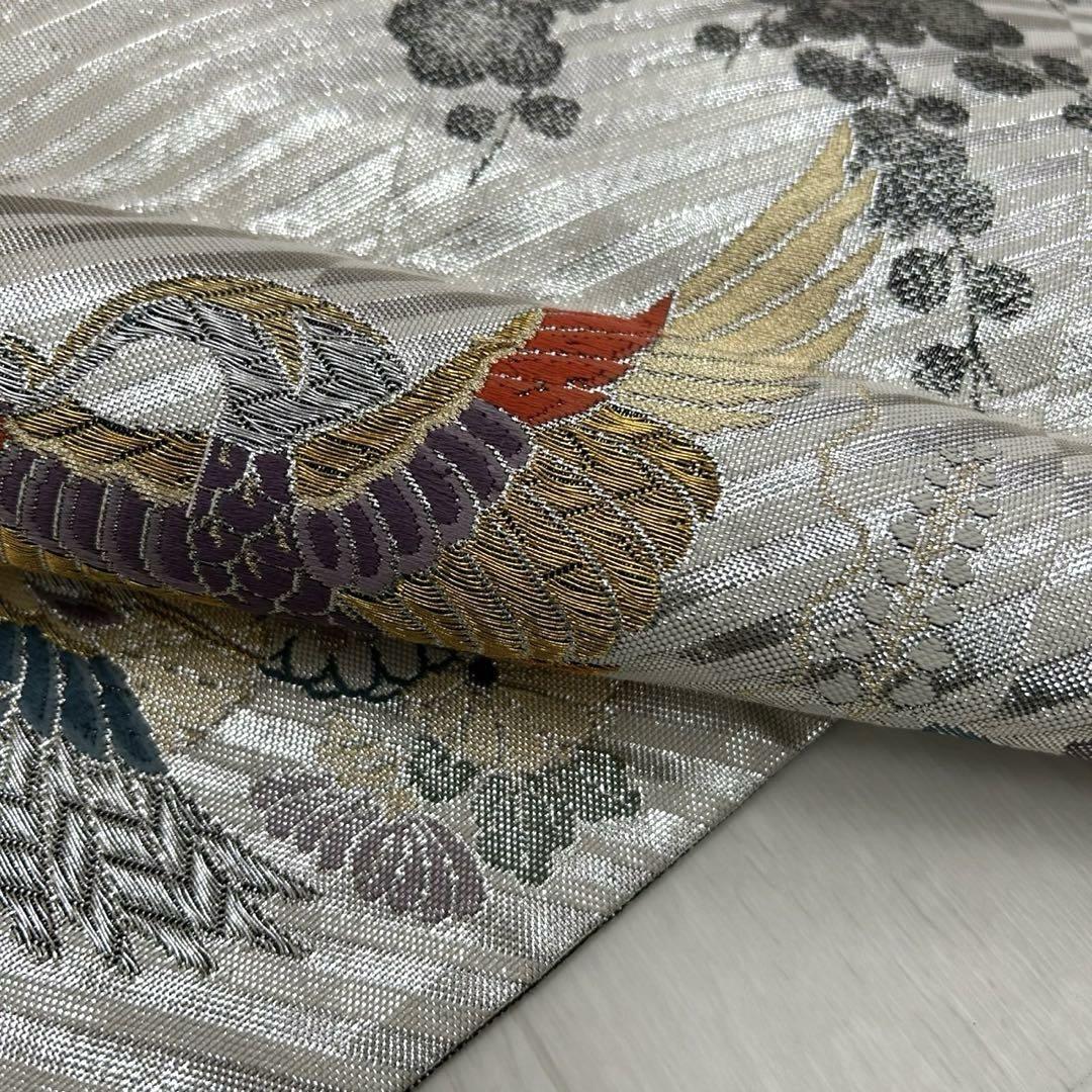 袋帯 唐織 鳳凰に美しい花模様 六通 正絹 着物 RO-2308 袋帯 唐織 鳳凰に美しい花模様 六通 正絹 着物 RO-2308