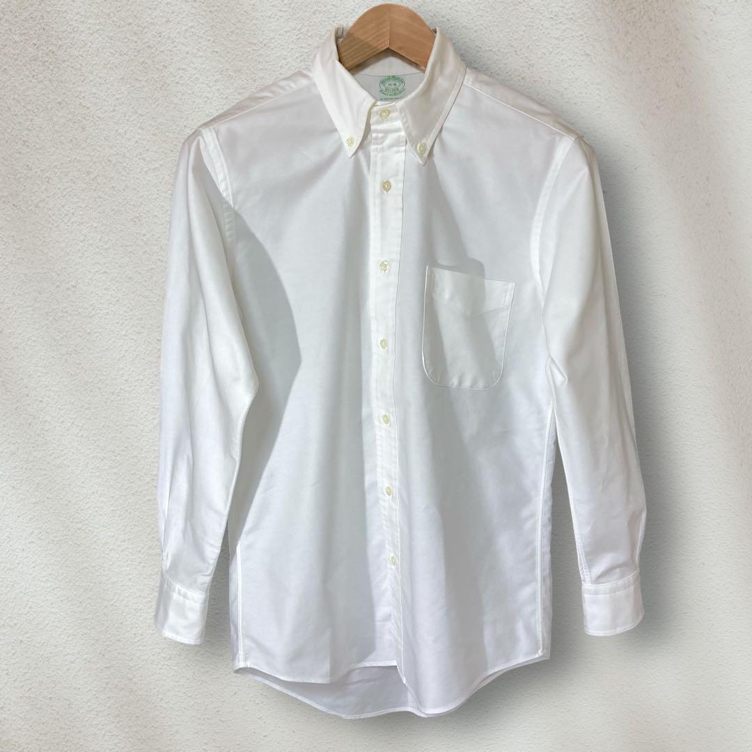 【米国製】BrooksBrothers BDシャツ ホワイト 15-31