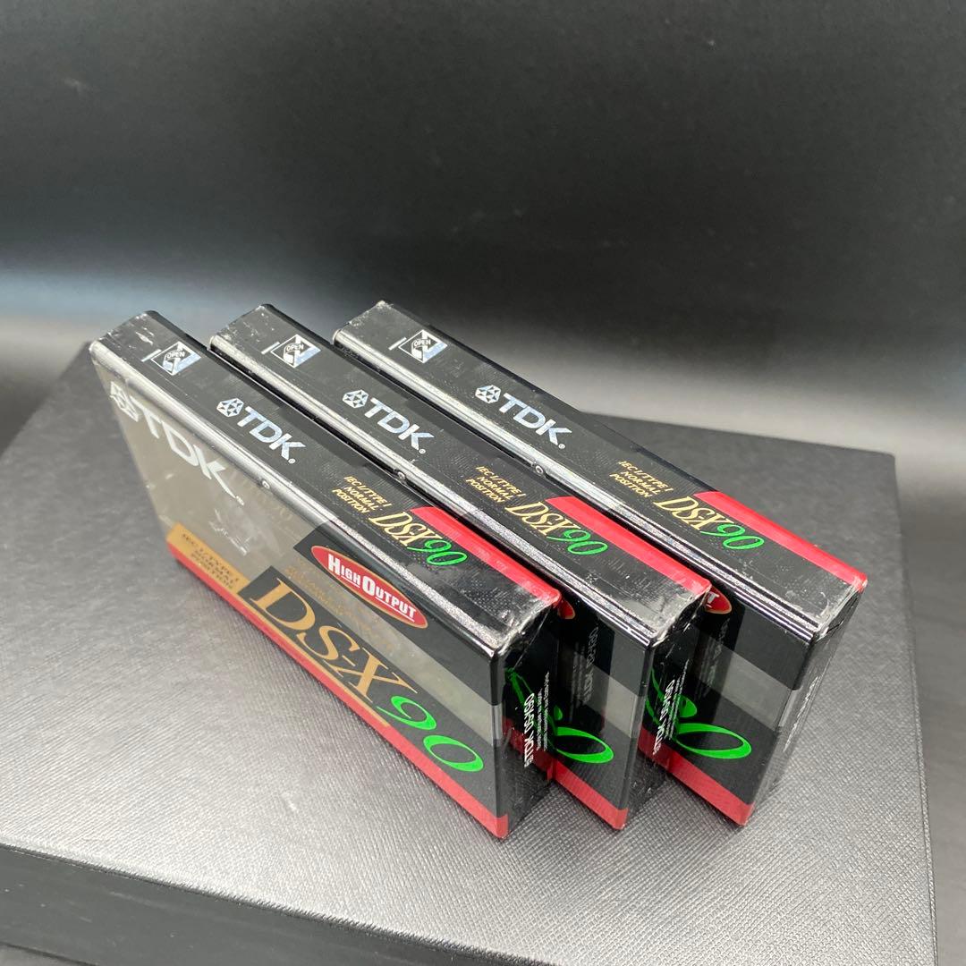 A73【未開封】TDK 「DS-X90」カセットテープ ノーマル