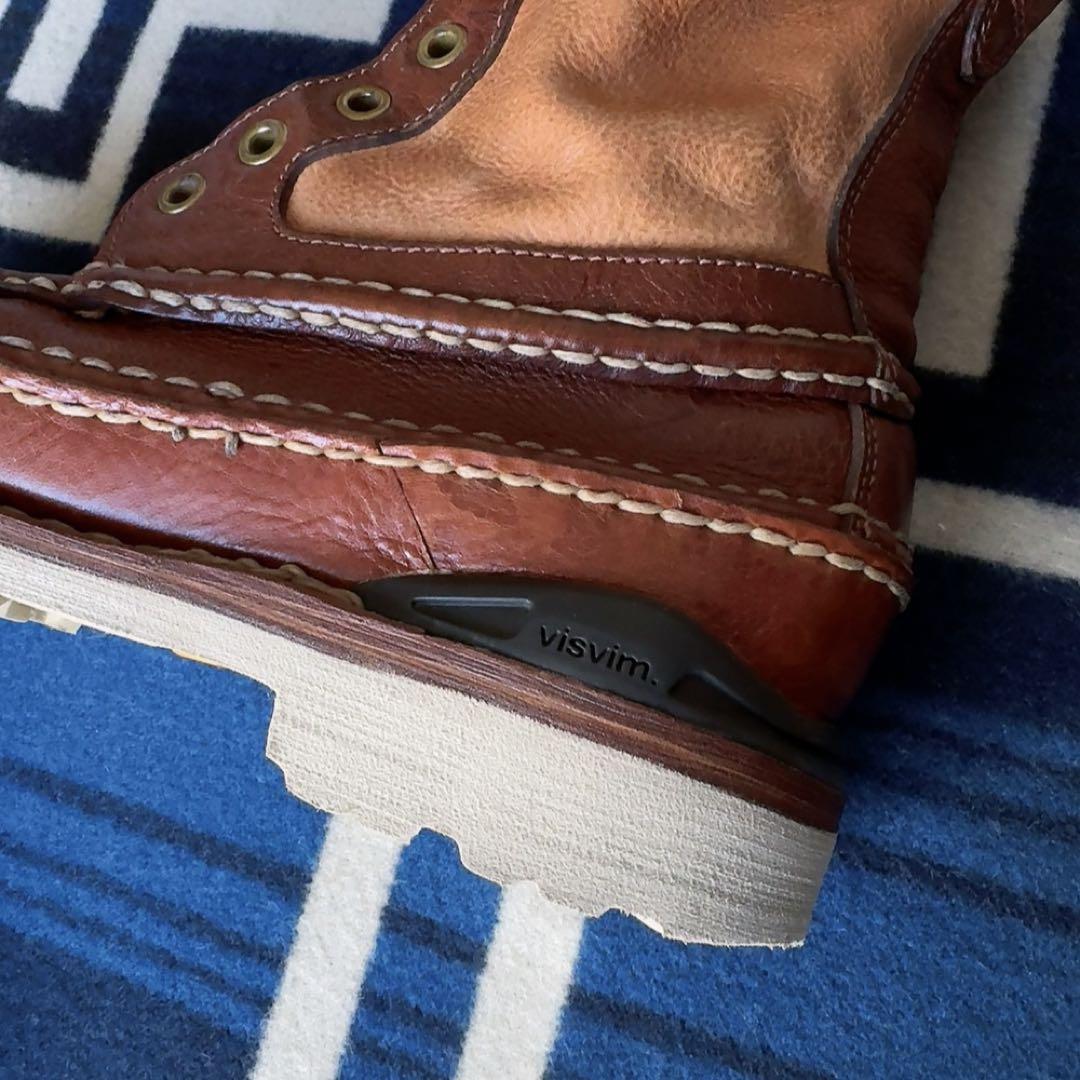 靴 visvim GRIZZLY BOOTS-FOLK LT.BROWN M10