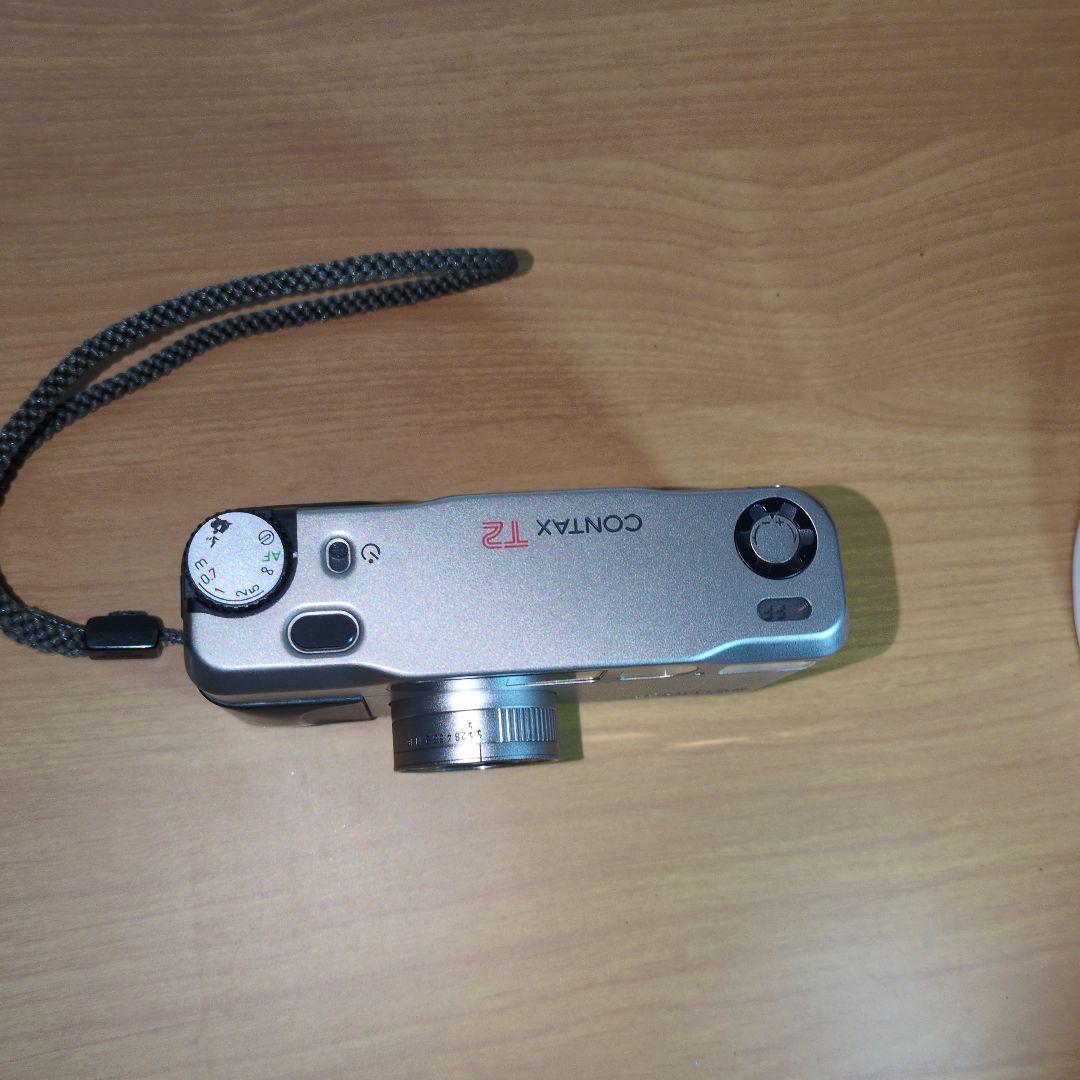 CONTAX T2 コンパクトフィルムカメラ シルバー