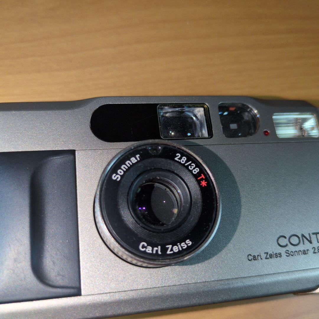 CONTAX T2 コンパクトフィルムカメラ シルバー