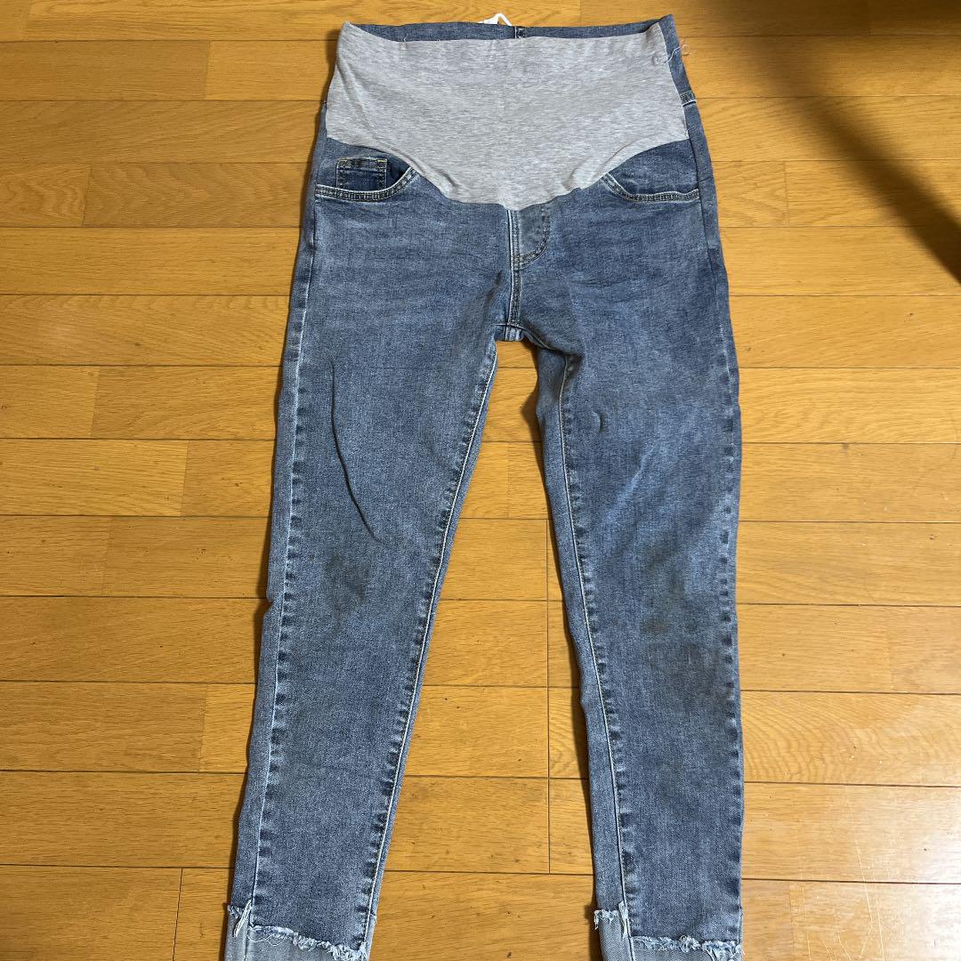 マタニティパンツ マタニティデニム メルカリ