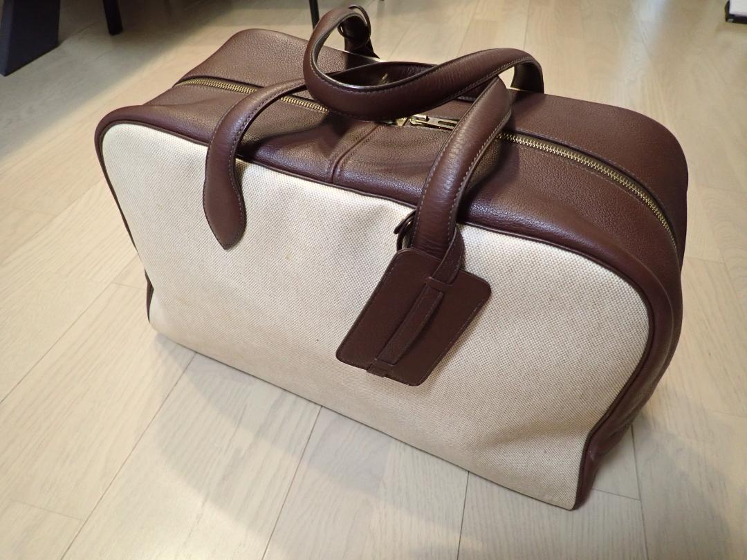 HERMES エルメス ヴィクトリア43 ボストンバッグ 旅行カバン