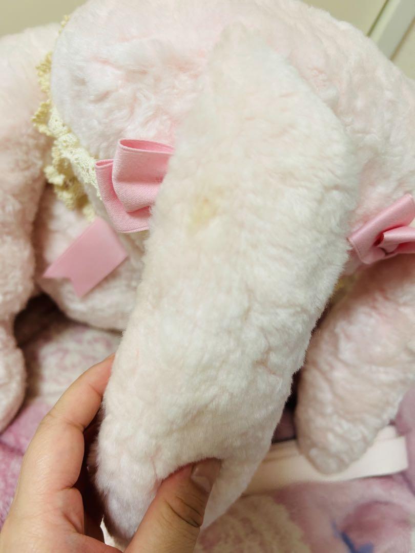 希少 うさくみゃ リュック ピンク×ピンク うさくみゃ刺繍入り 希少 うさくみゃ リュック ピンク×ピンク うさくみゃ刺繍入り