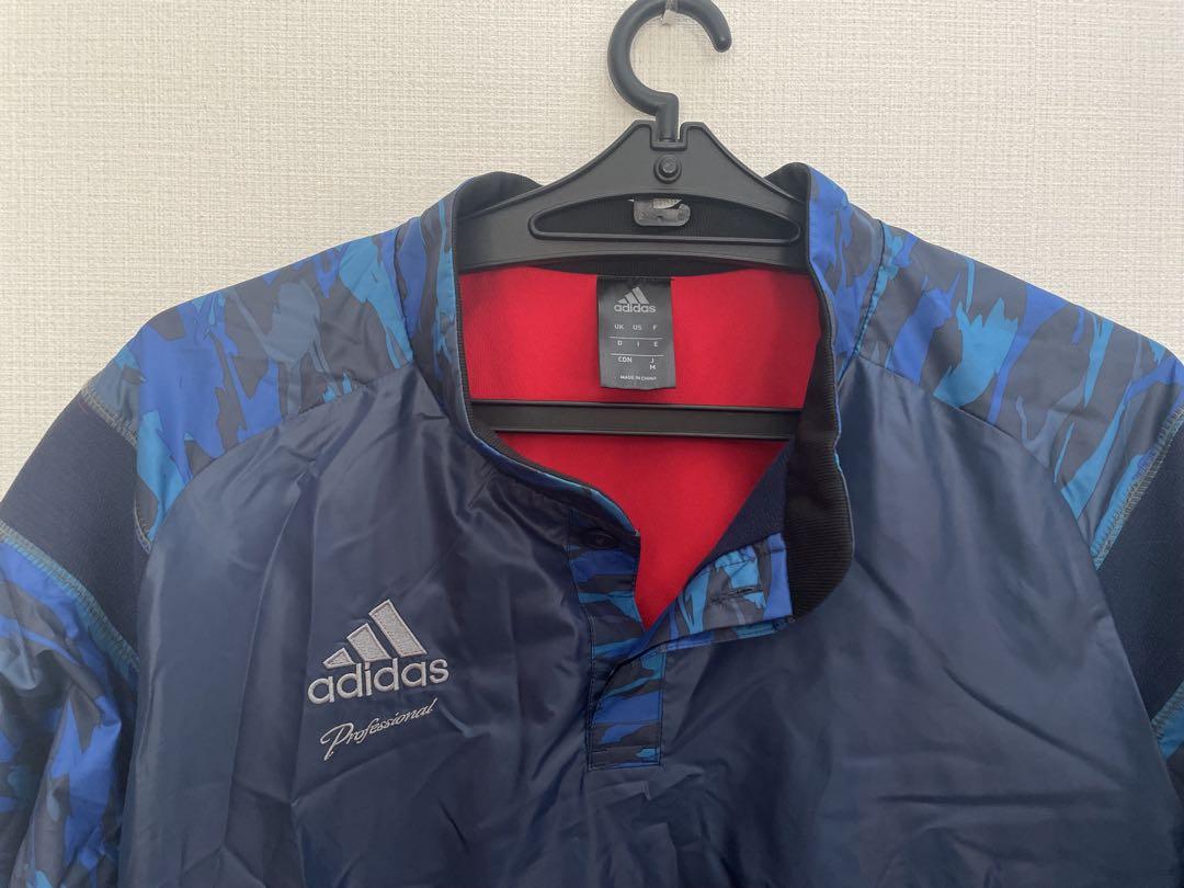 adidas プルオーバー ジャンパー 裏ボア 暖ジャン オーバーサイズ