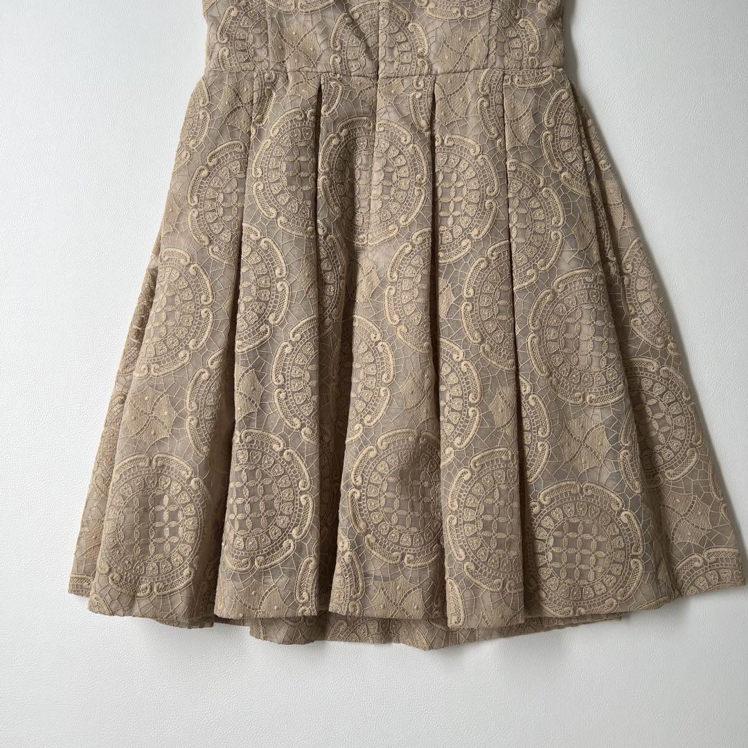 美品　Grace Class グレースクラス　ドレス　ボックスプリーツ　36 美品 Grace Class グレースクラス ドレス ボックスプリーツ 36