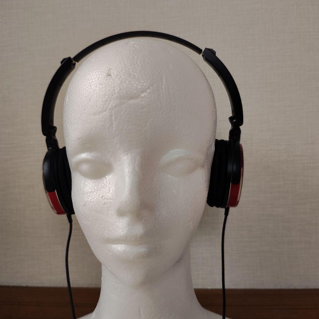 audio-technica Loudness 有線ヘッドホン レッド/ブラック