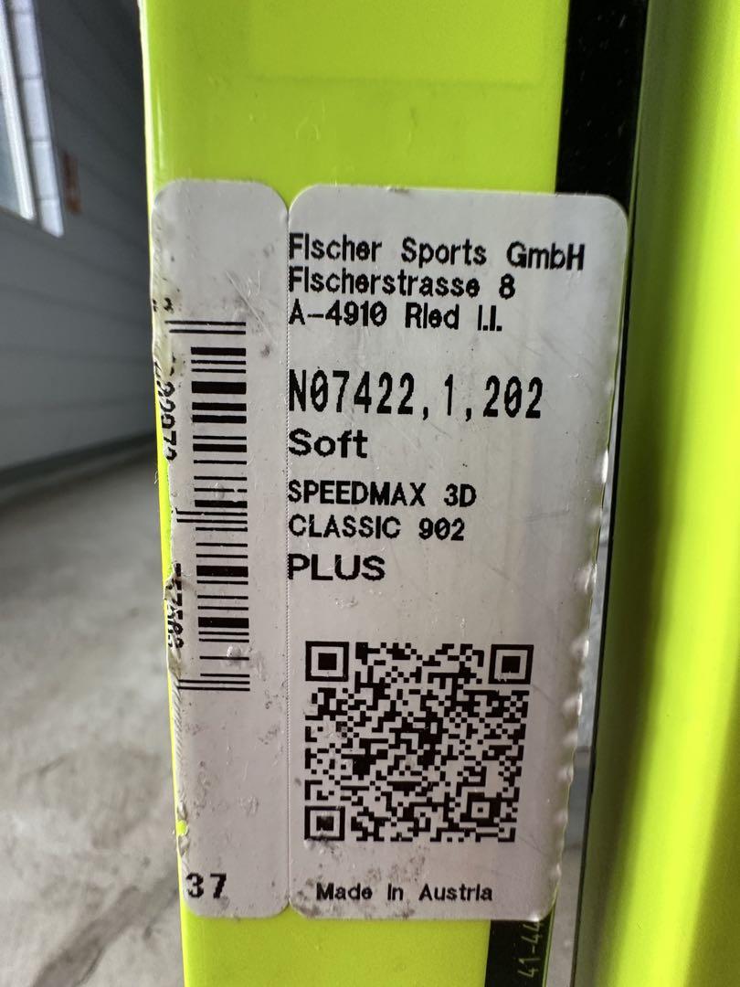 フィッシャー　スピードマックス　902 202cm クロスカントリースキー フィッシャー スピードマックス 902 202cm クロスカントリー