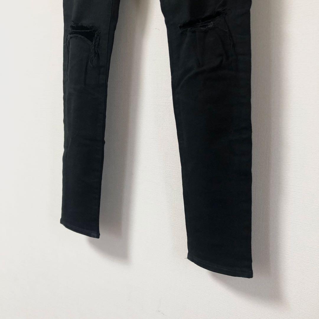 UNDERCOVER N9503 ブラックスキニーデニム