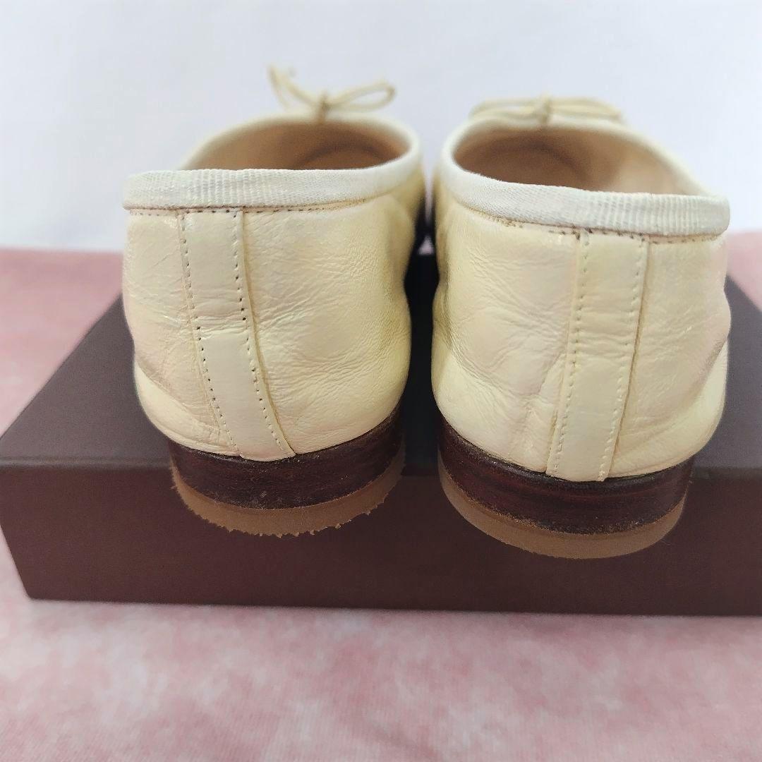 CHANEL【シャネル】ココマーク♡リボン バレリーナ フラットシューズ