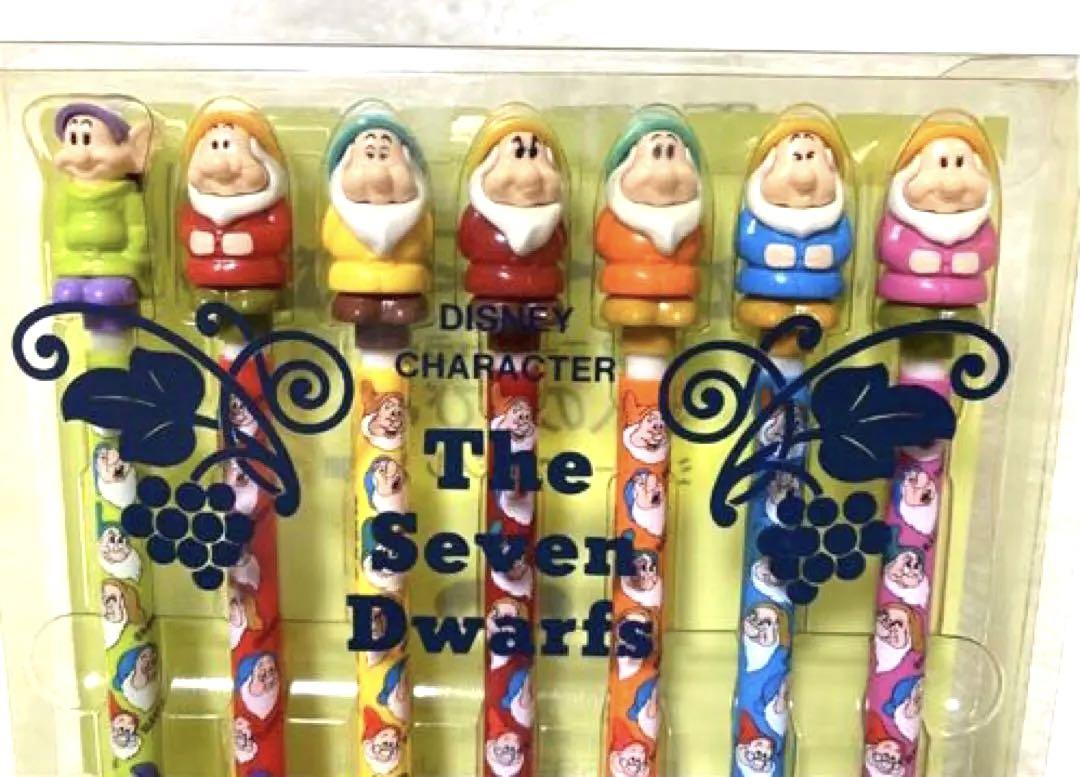 ディズニーキャラクター 七人のこびとシャープペンシル 白雪姫　廃盤