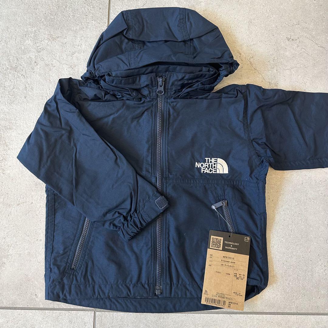 THE NORTH FACE ベビー コンパクトジャケット 90㎝ ネイビー