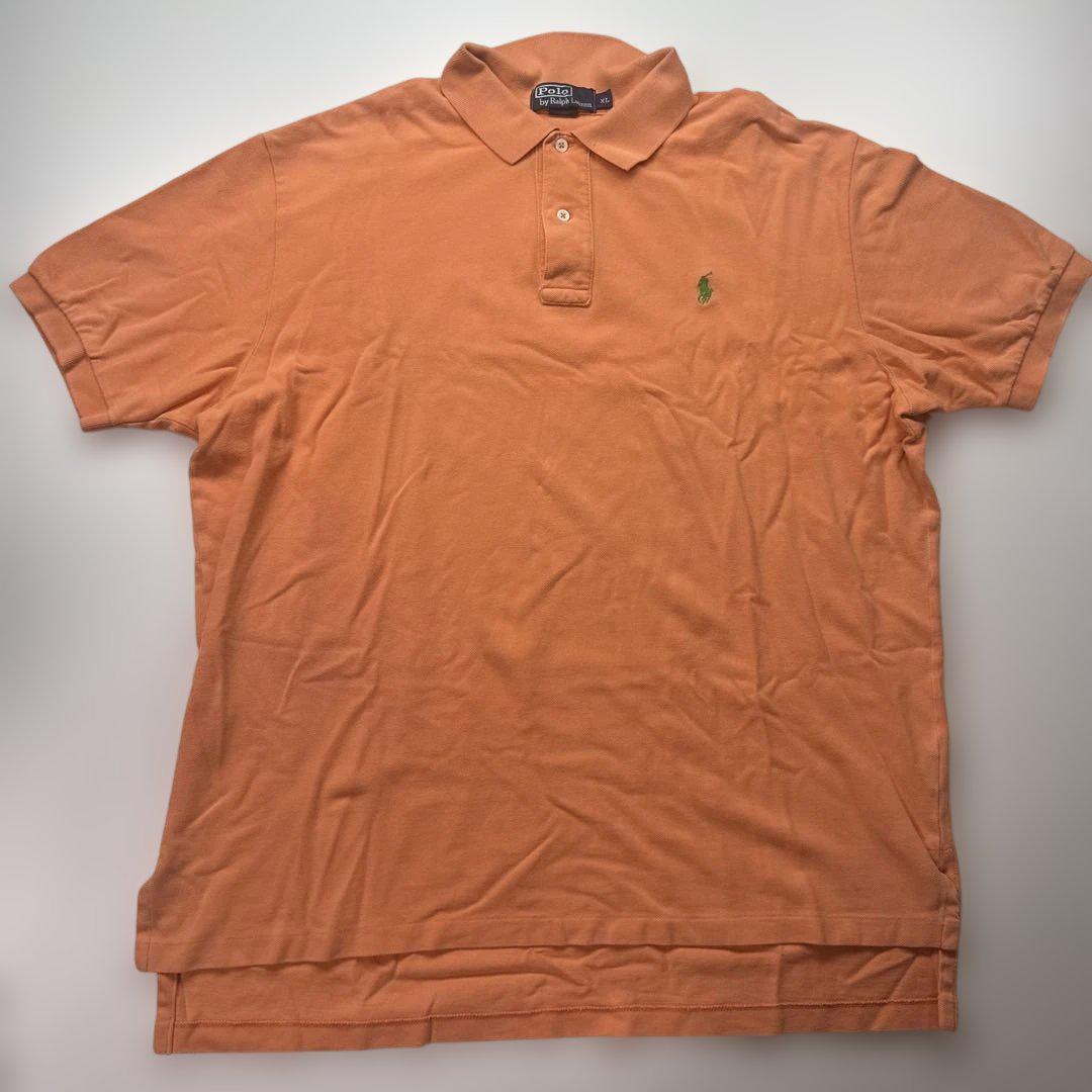Polo by Ralph Lauren オレンジ ポロシャツ L ポロ バイ ラルフローレン Polo by Ralph Lauren ポロシャツ