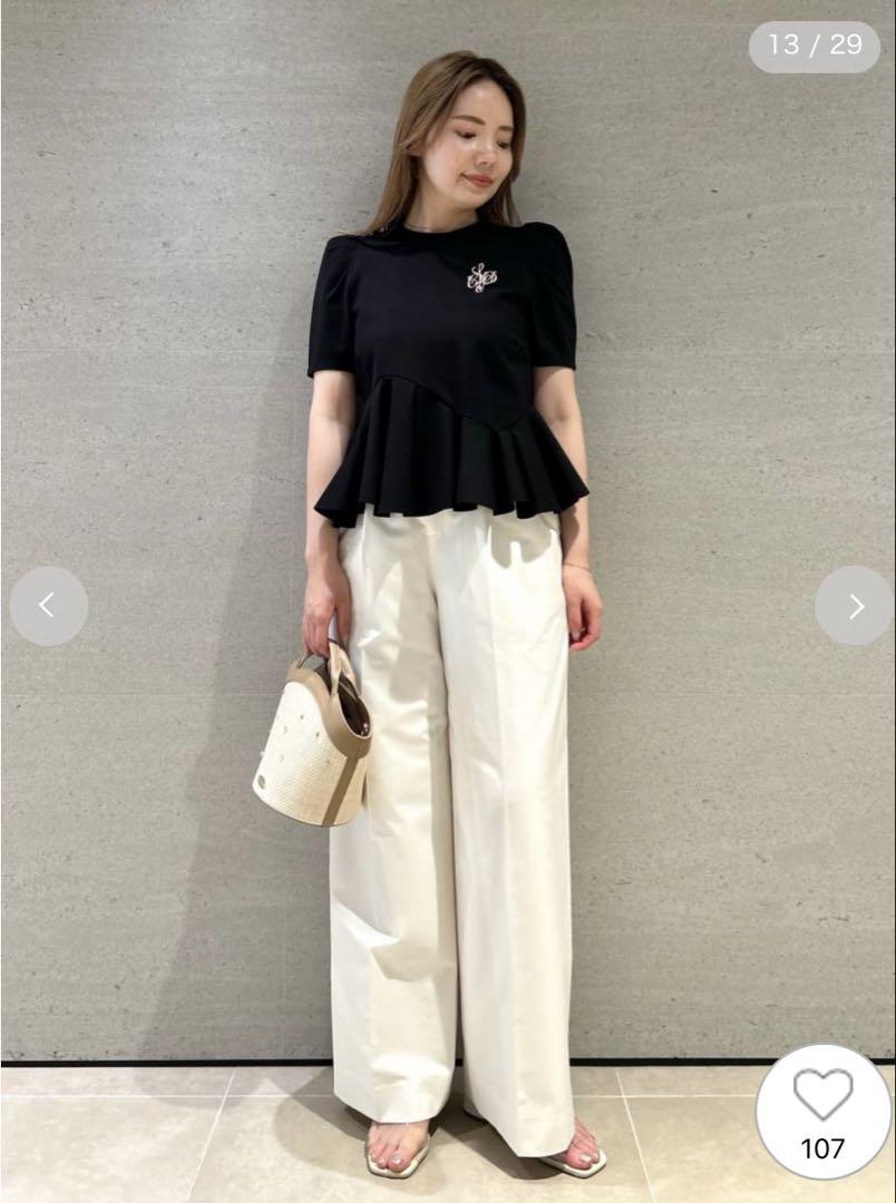 CELFORD（セルフォード）アシンメトリーソフトポンチトップス