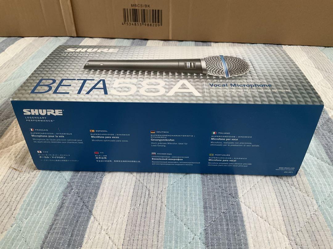 SHURE (シュア) BETA58A 三脚マイクスタンドSET