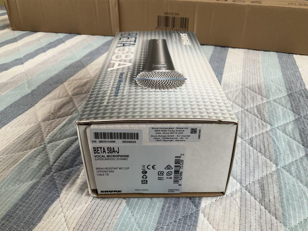 SHURE (シュア) BETA58A 三脚マイクスタンドSET