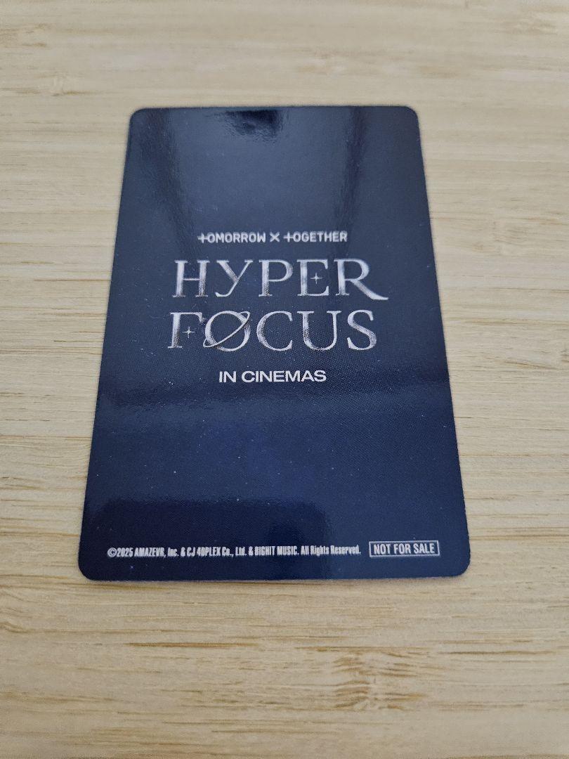 TXT トレカ ラキドロ 特典 HYPERFOCUS シネマ 第一弾 ヨンジュン